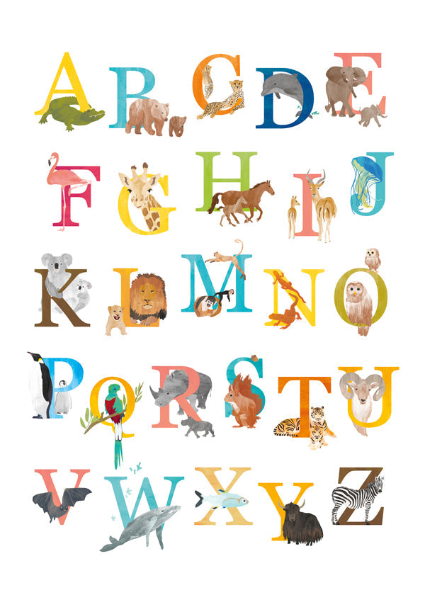 Kids animal alphabet