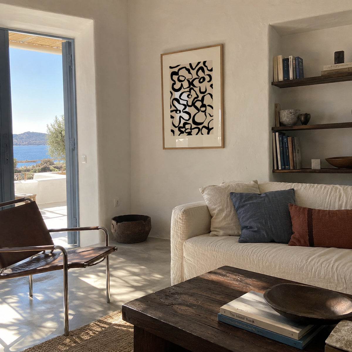 Bold and beautiful - Framed poster in an interior