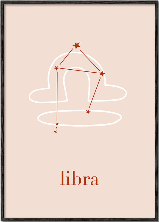 Libra Constellation Blush