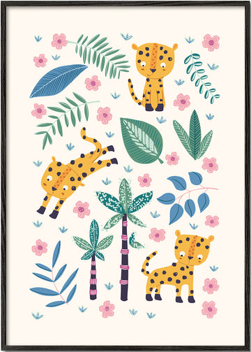 Cheetahs kids print