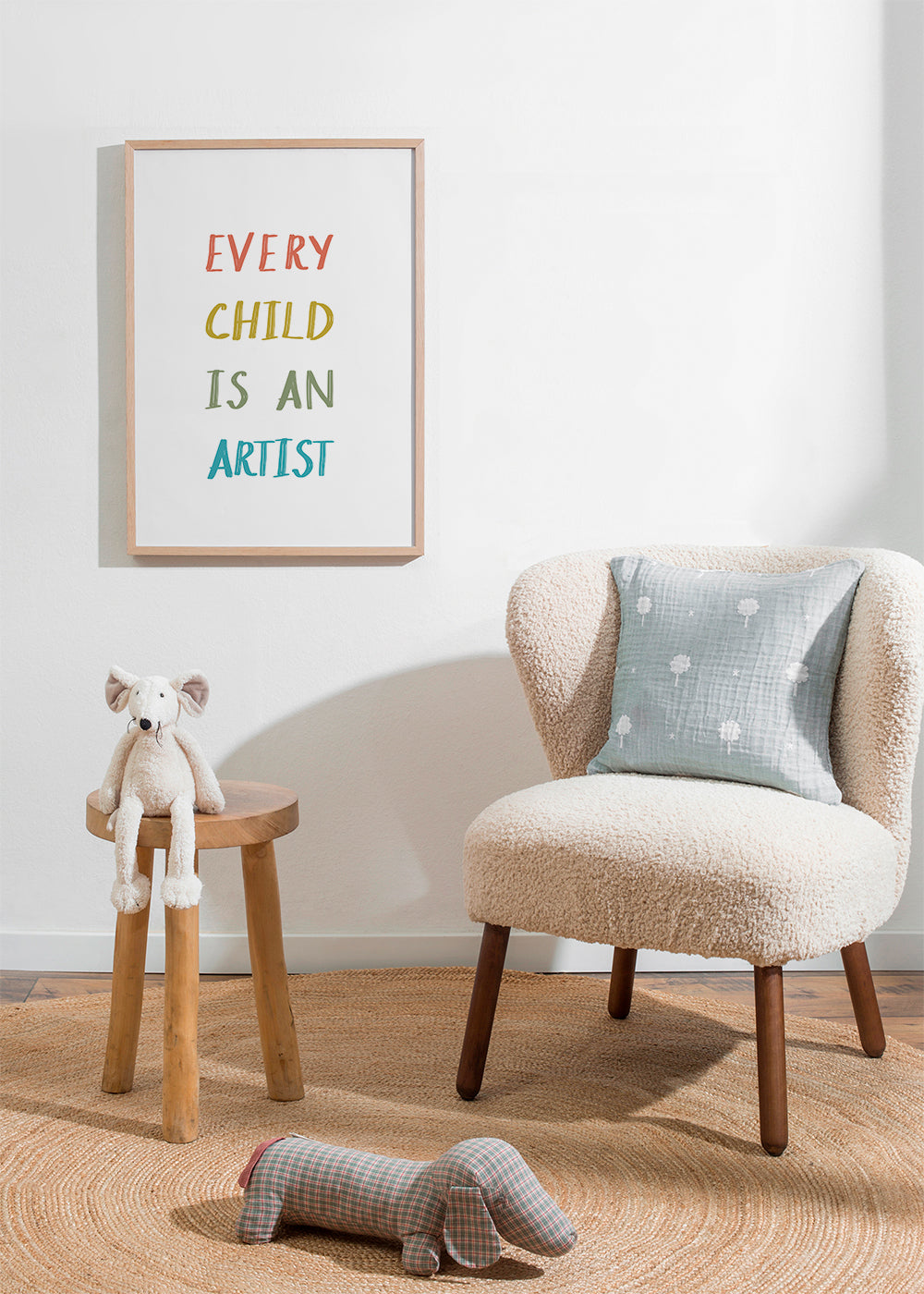 Every child is an artist Quote