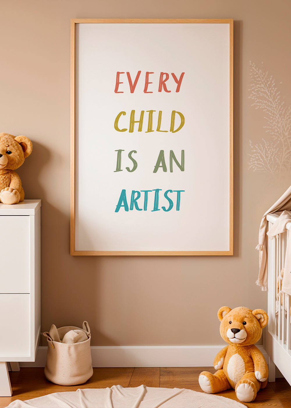 Every child is an artist Quote