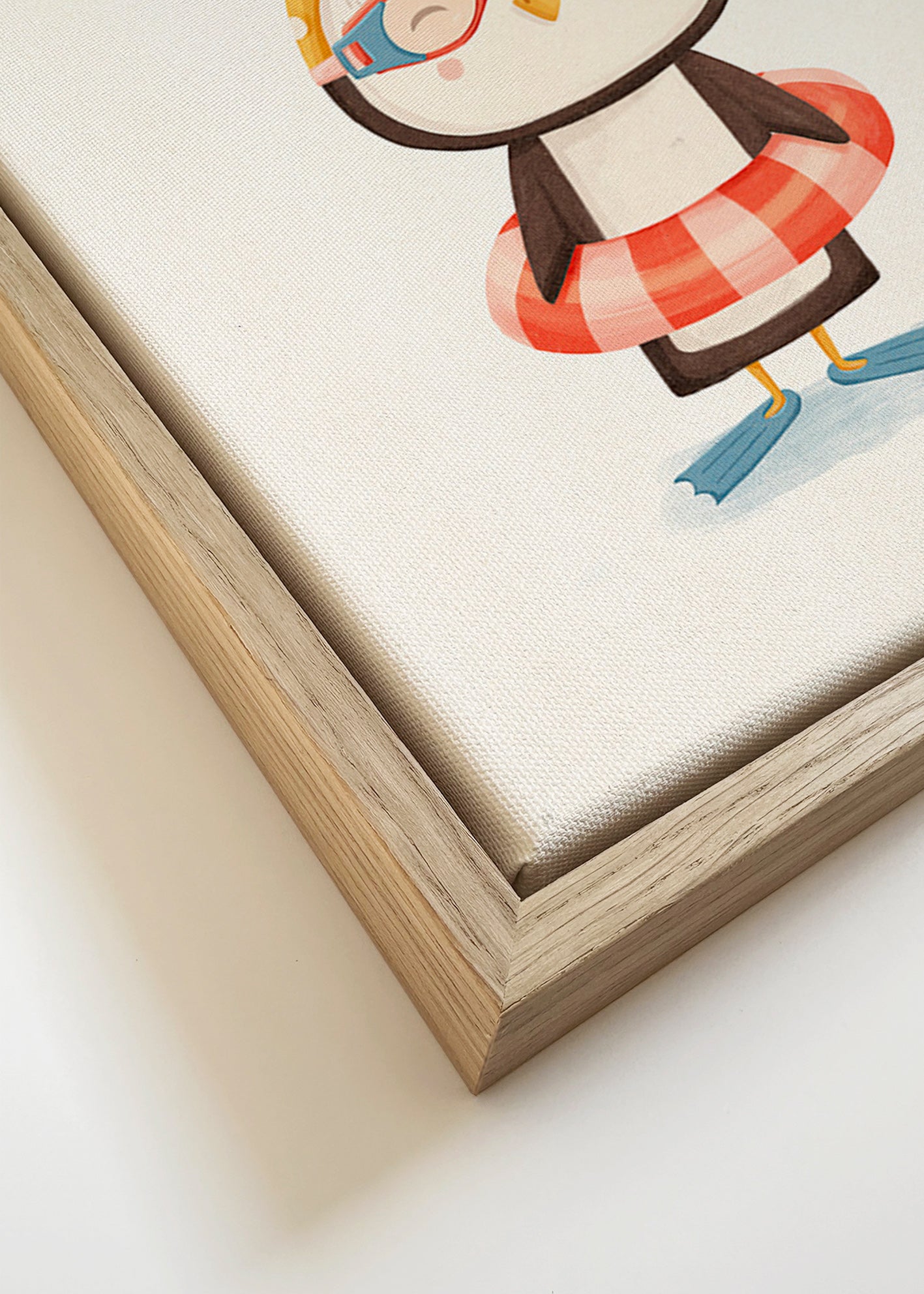 Kids print: cheerful penguin