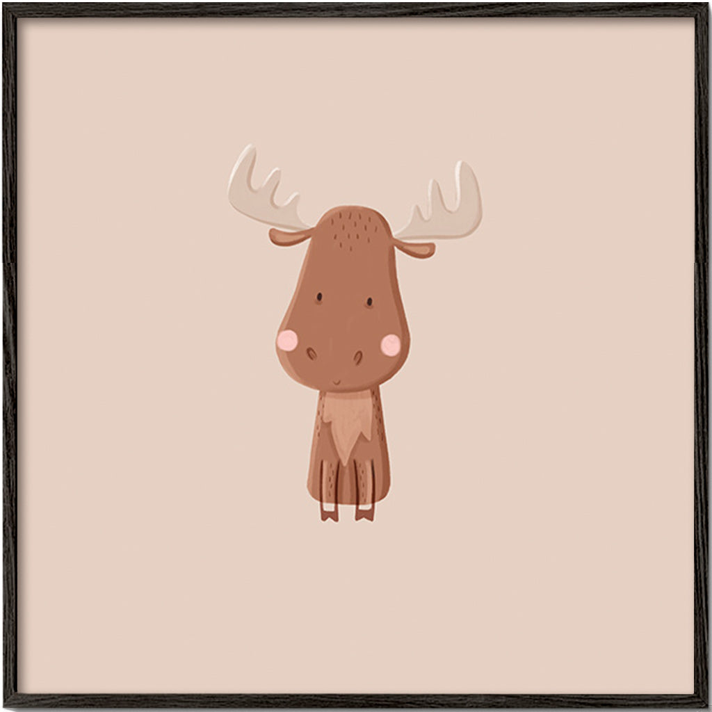 Minimal moose illustration