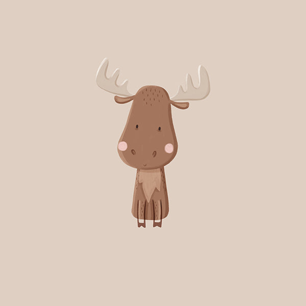 Minimal moose illustration