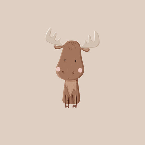 Minimal moose illustration