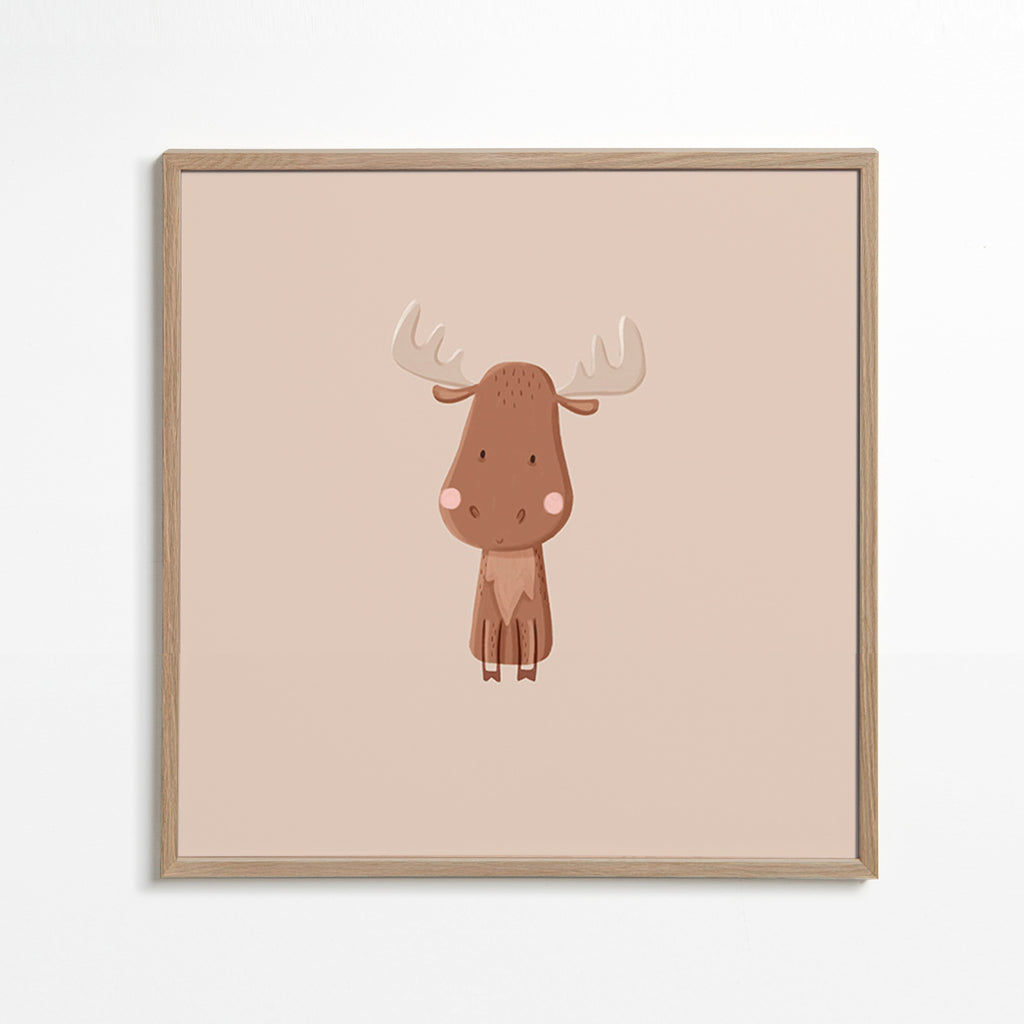 Minimal moose illustration