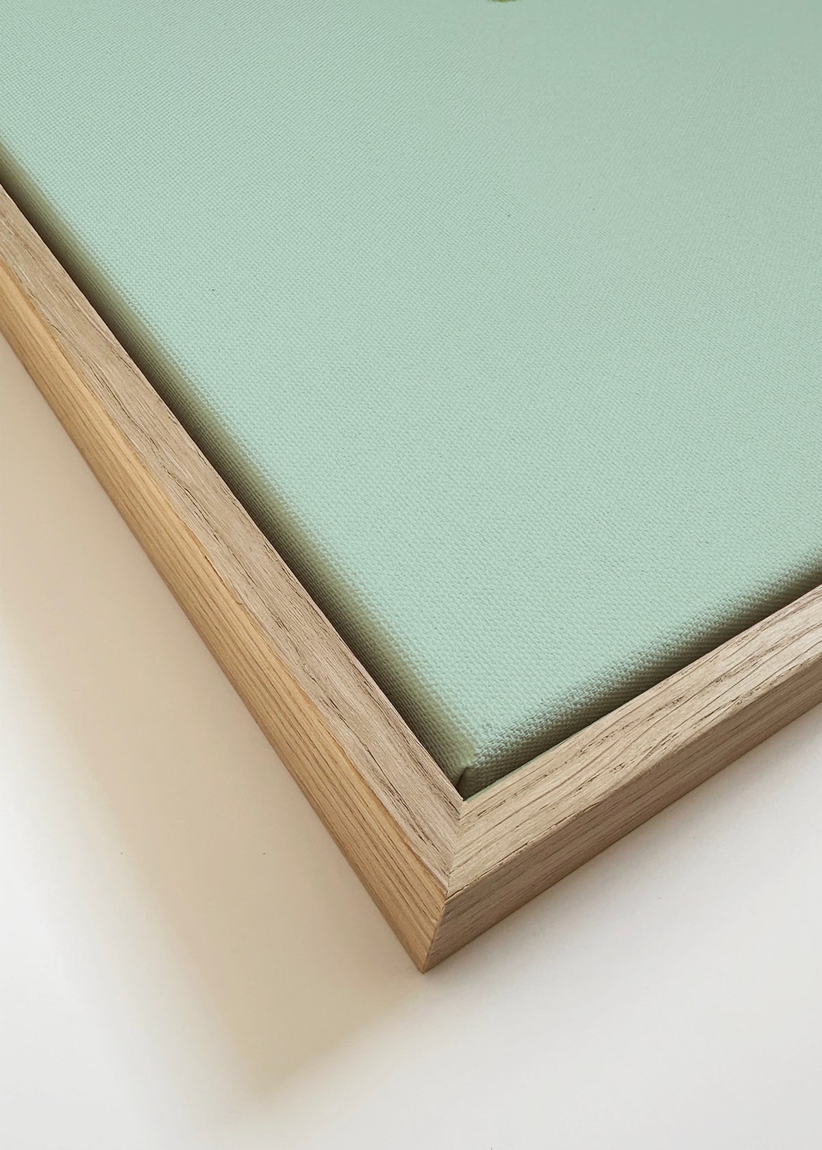 Crocodile - Framed canvas detail