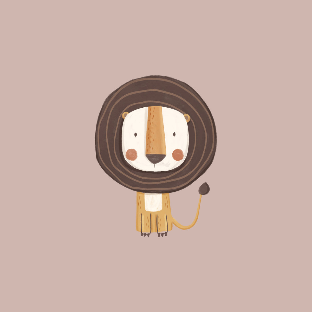 Lion - Unframed art print