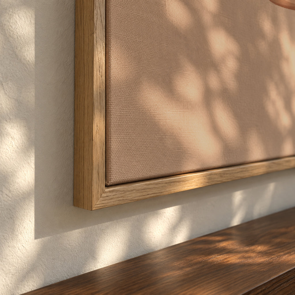 Monkey - Framed canvas detail