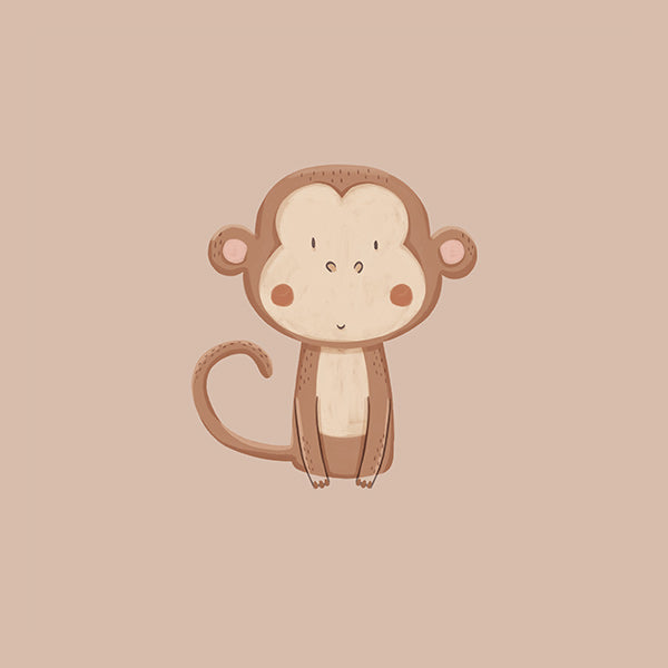 Minimalist monkey artwork
