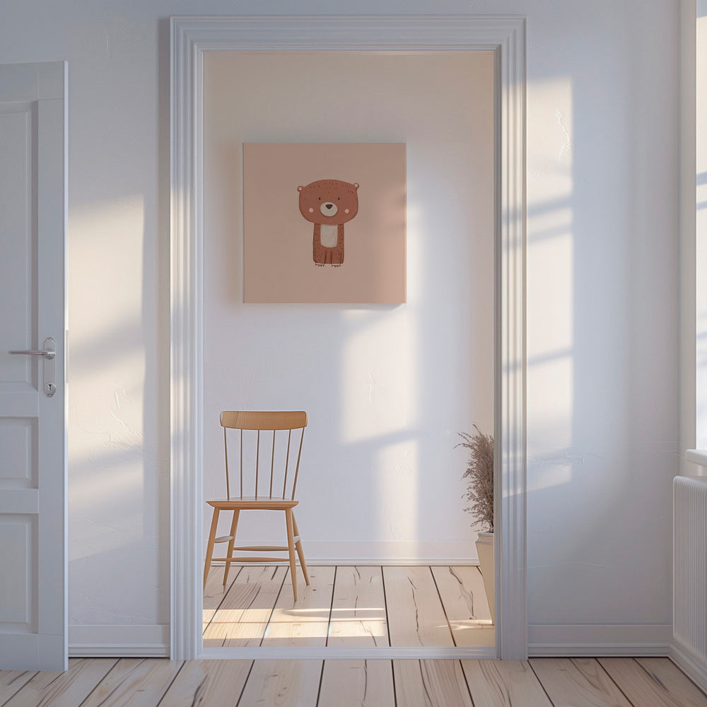 Illustrated bear print
