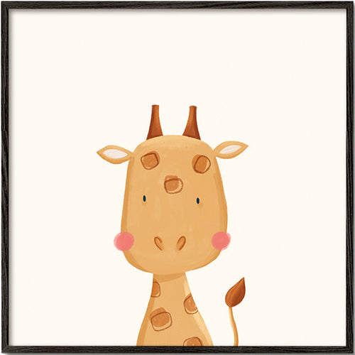 Children's print: sweet giraffe
