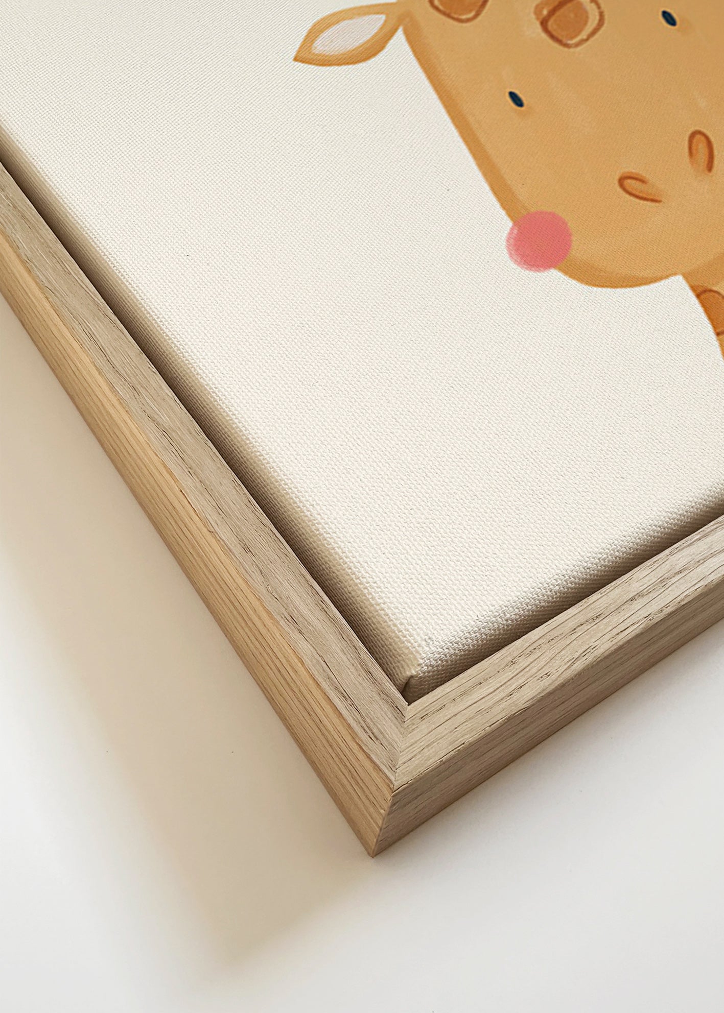 Children's print: sweet giraffe