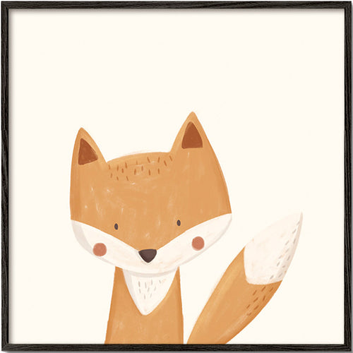 Cute fox illustration