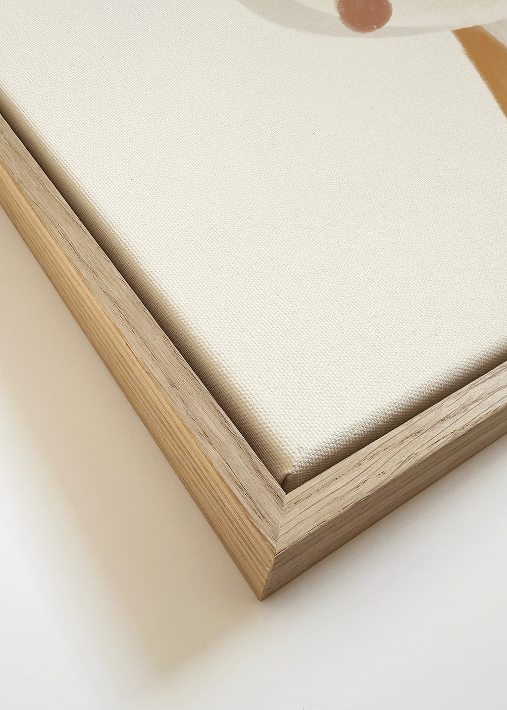 Sweet fox - Framed canvas detail