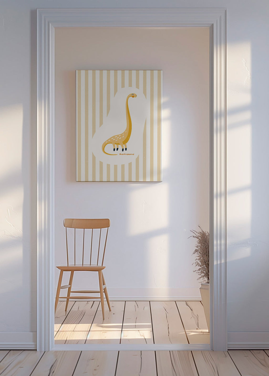 Kids print Dino Brachiosaurus