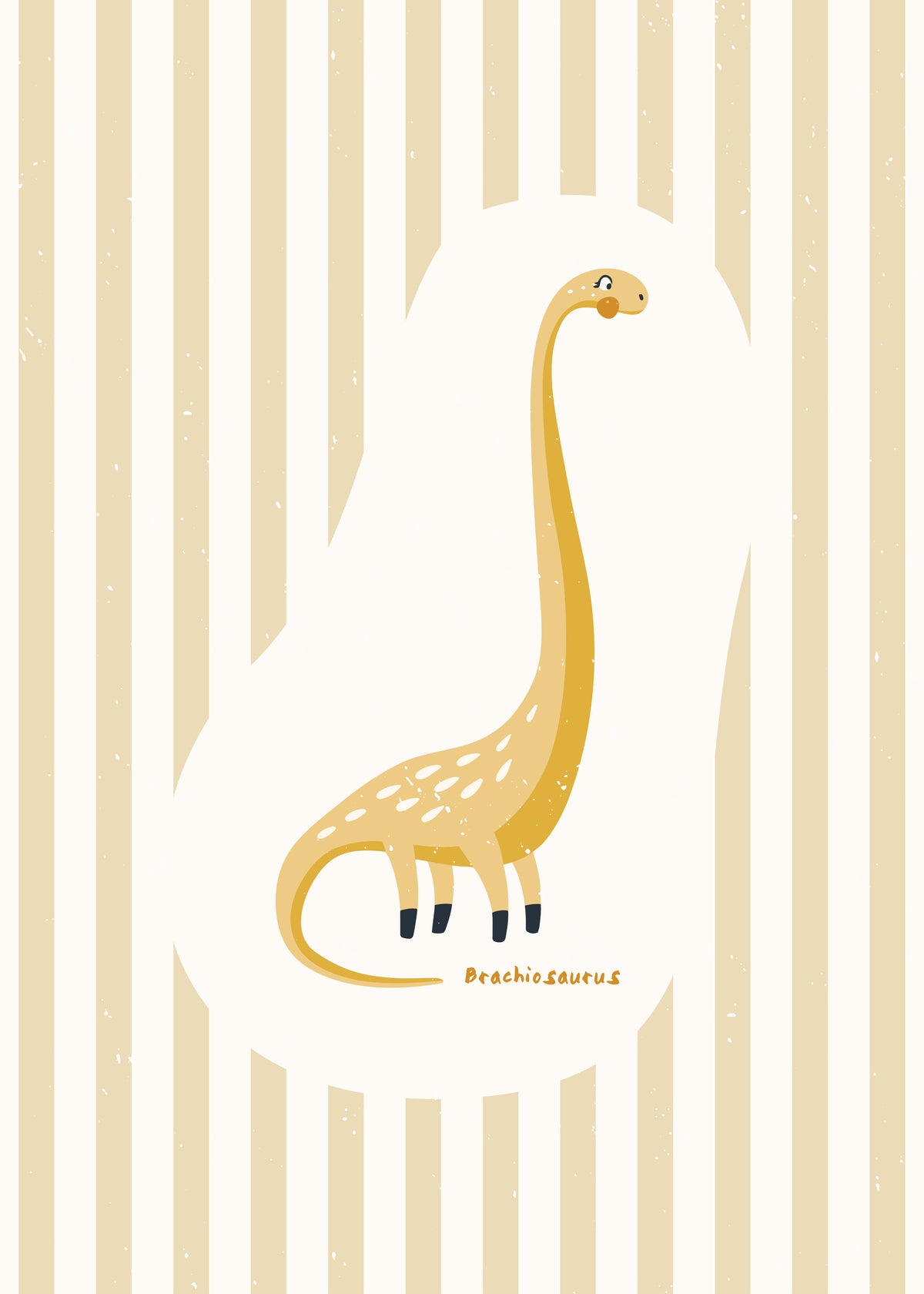 Dino Brachiosaurus - Unframed art print