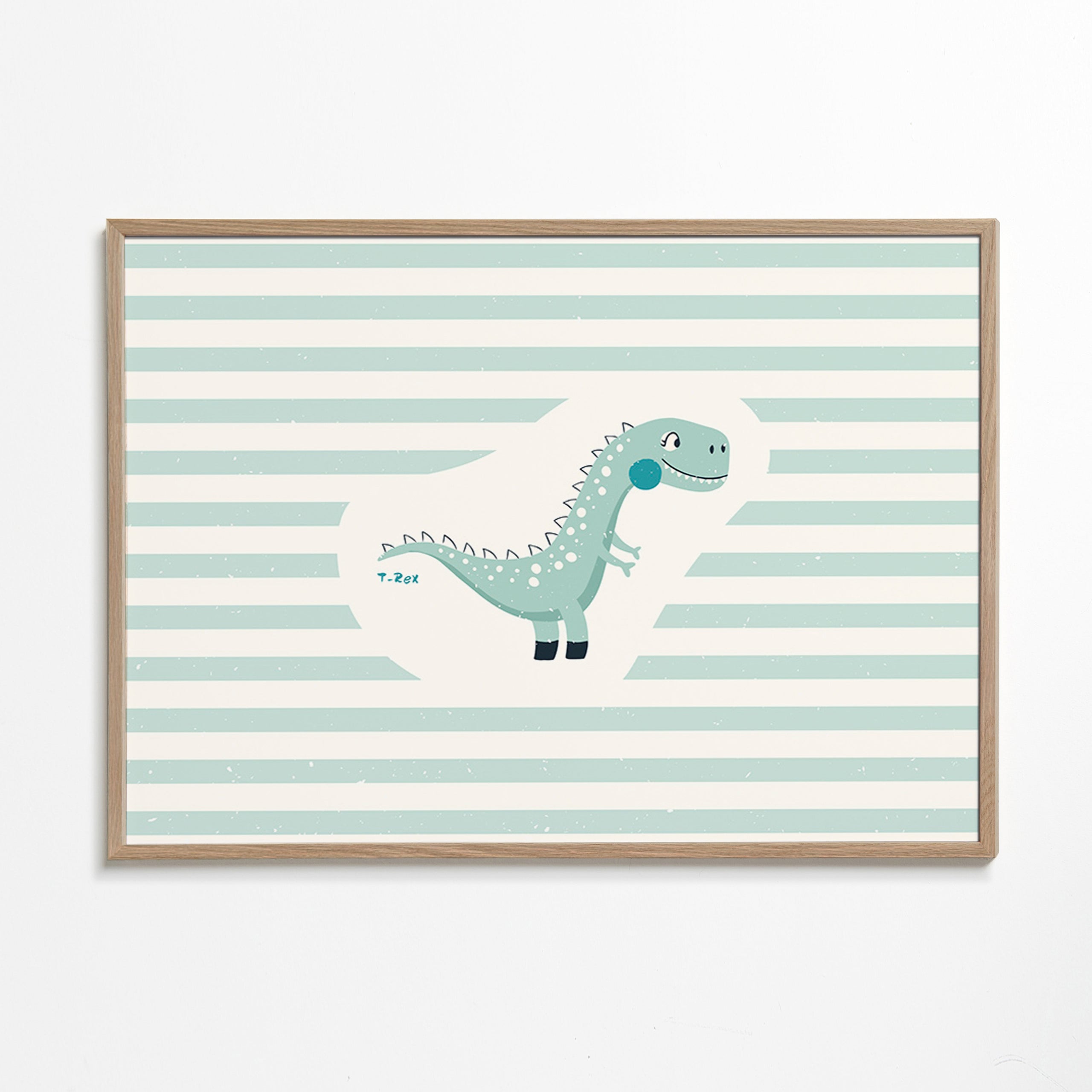 Children's print T-Rex playful