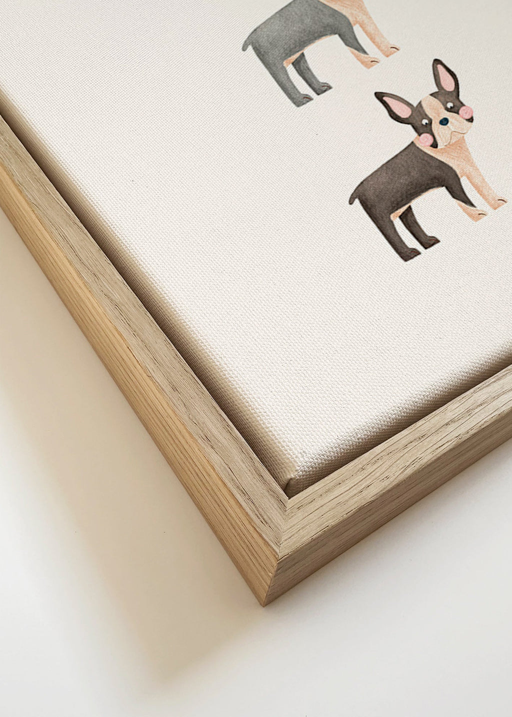 Artwork Three Boston Terriers