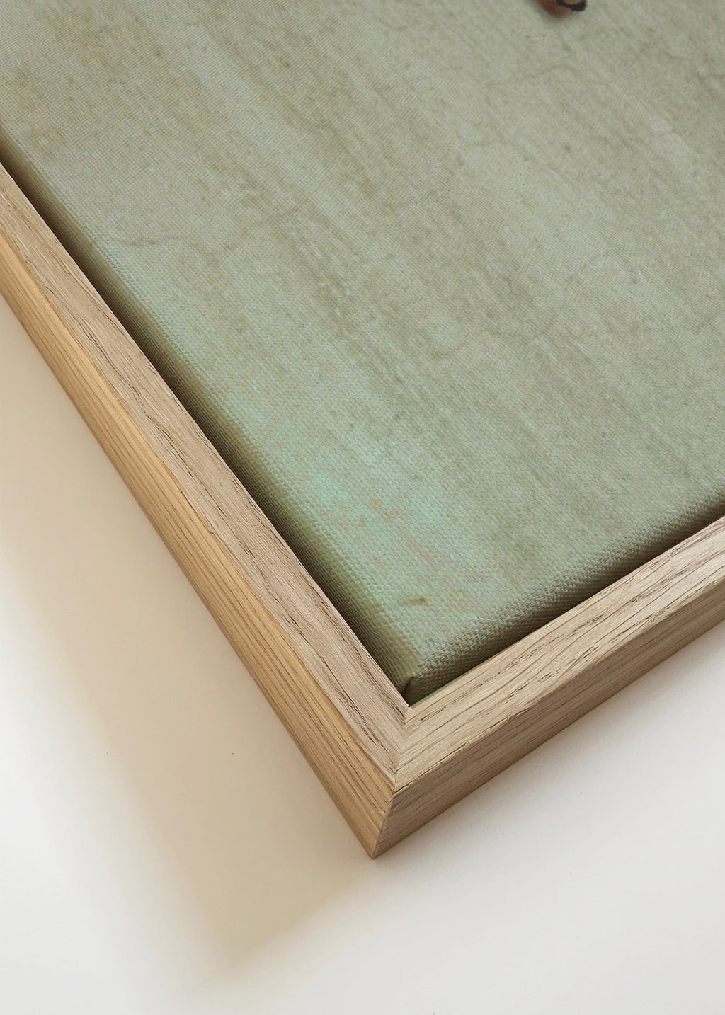 Touch of a Kityy - Framed canvas detail