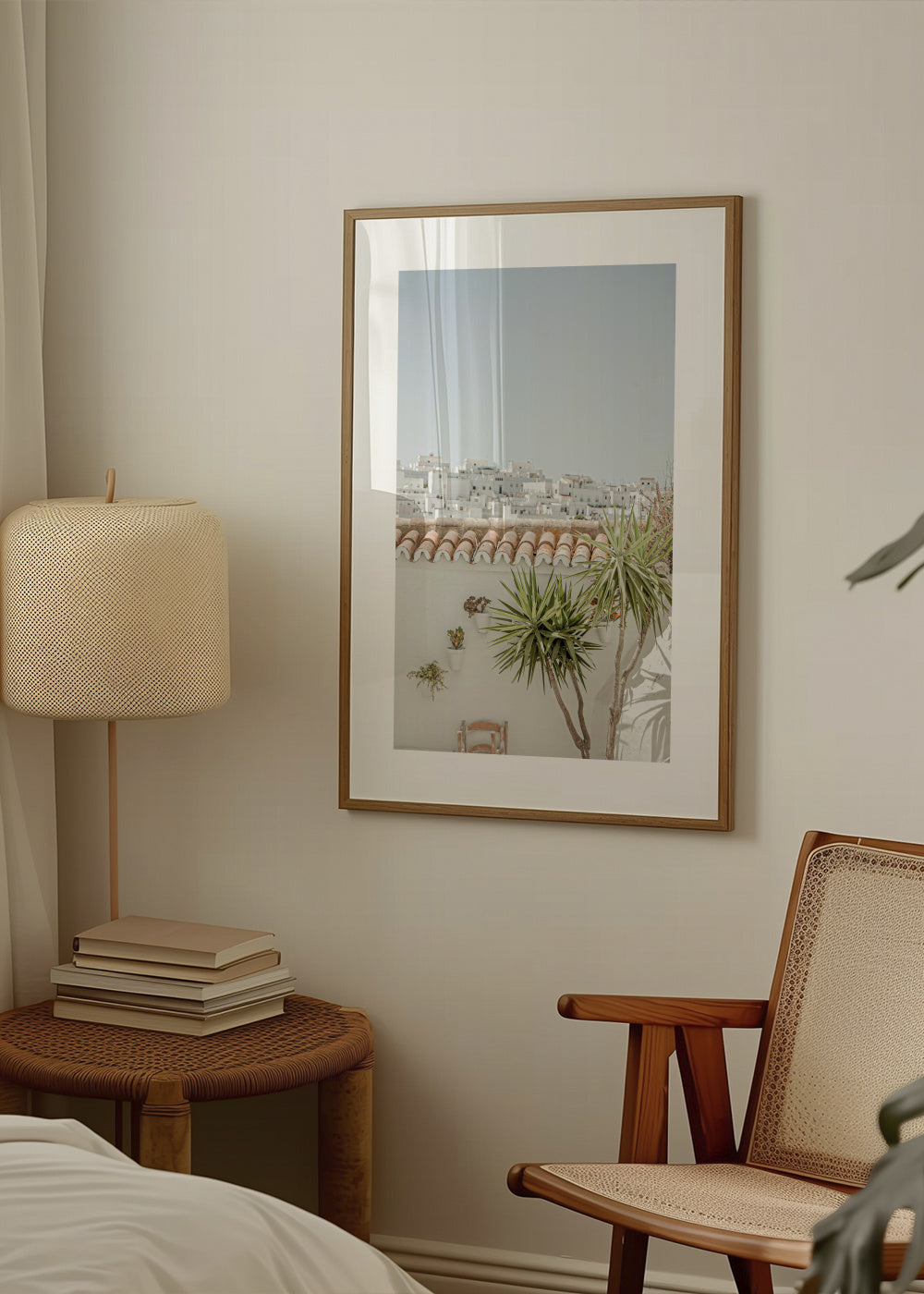 Southern Spain III - Framed poster in an interior