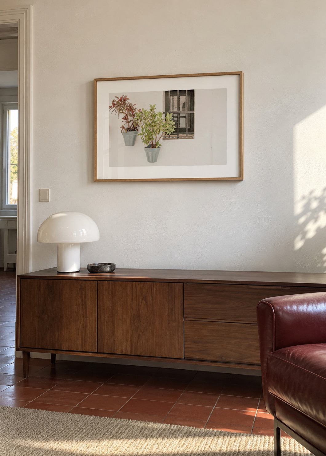 Southern Spain VII - Framed poster in an interior