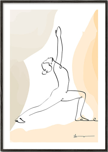 Warrior Pose - Virabhadrasana