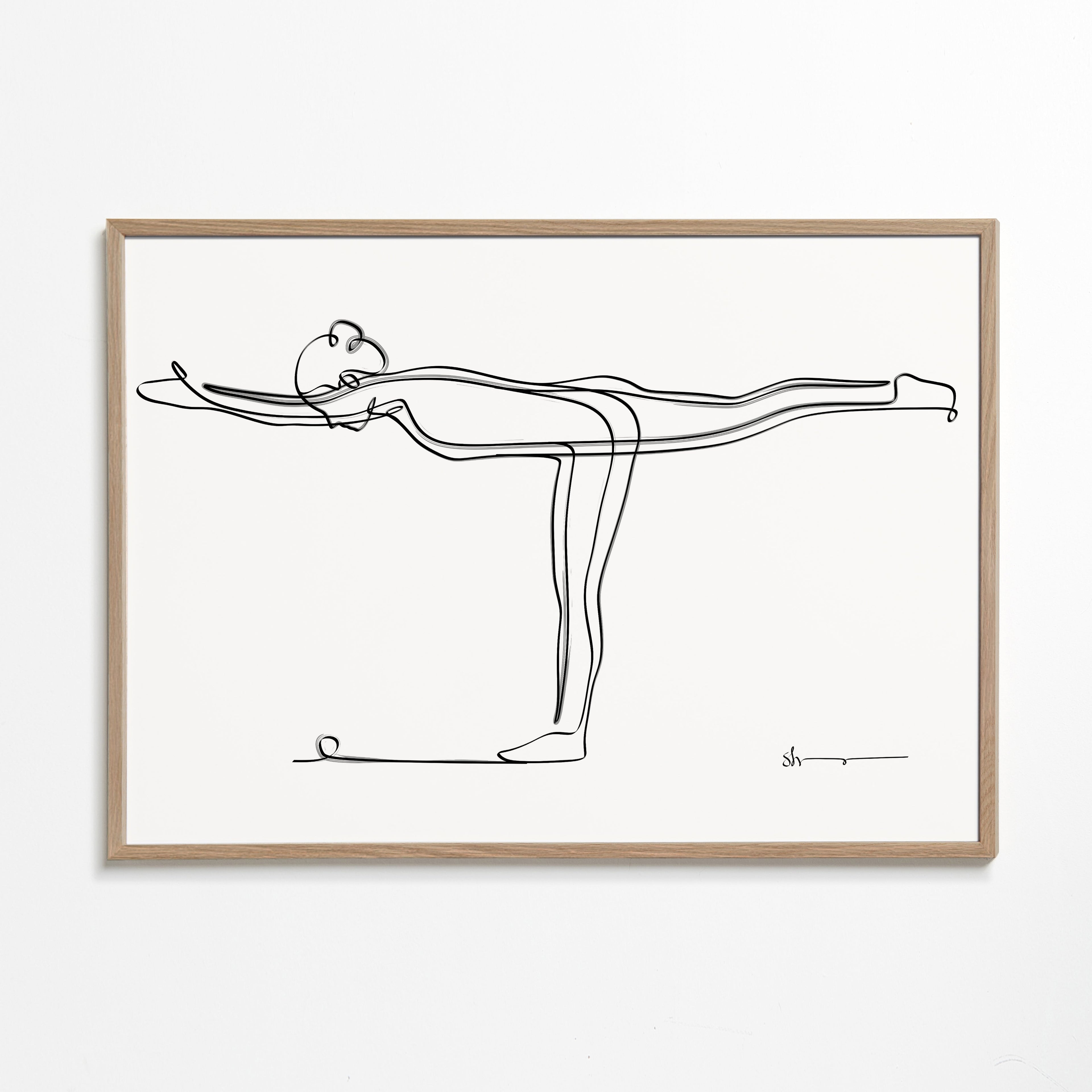 Balancing Stick Pose - Complete