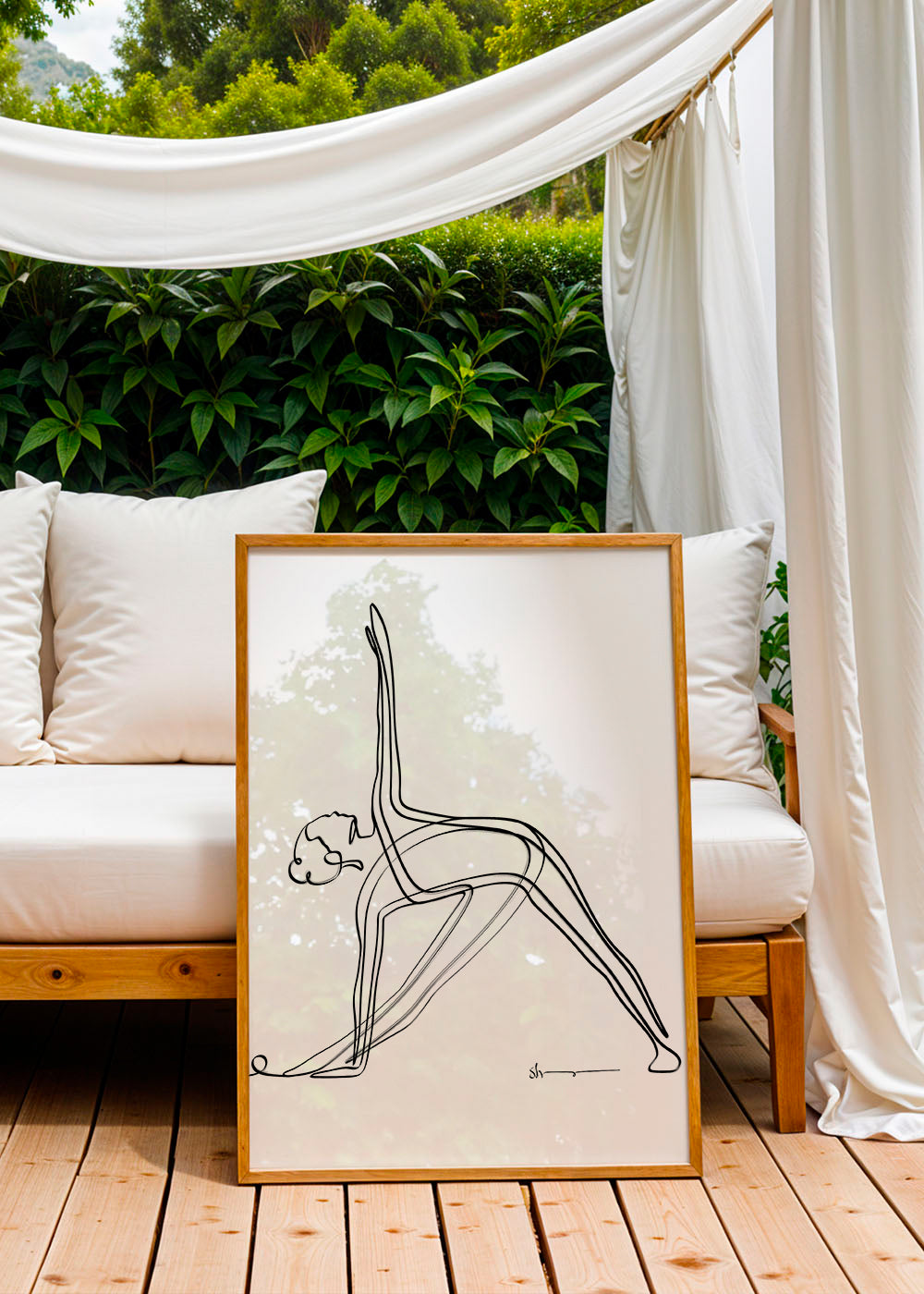 Triangle Pose - Complete