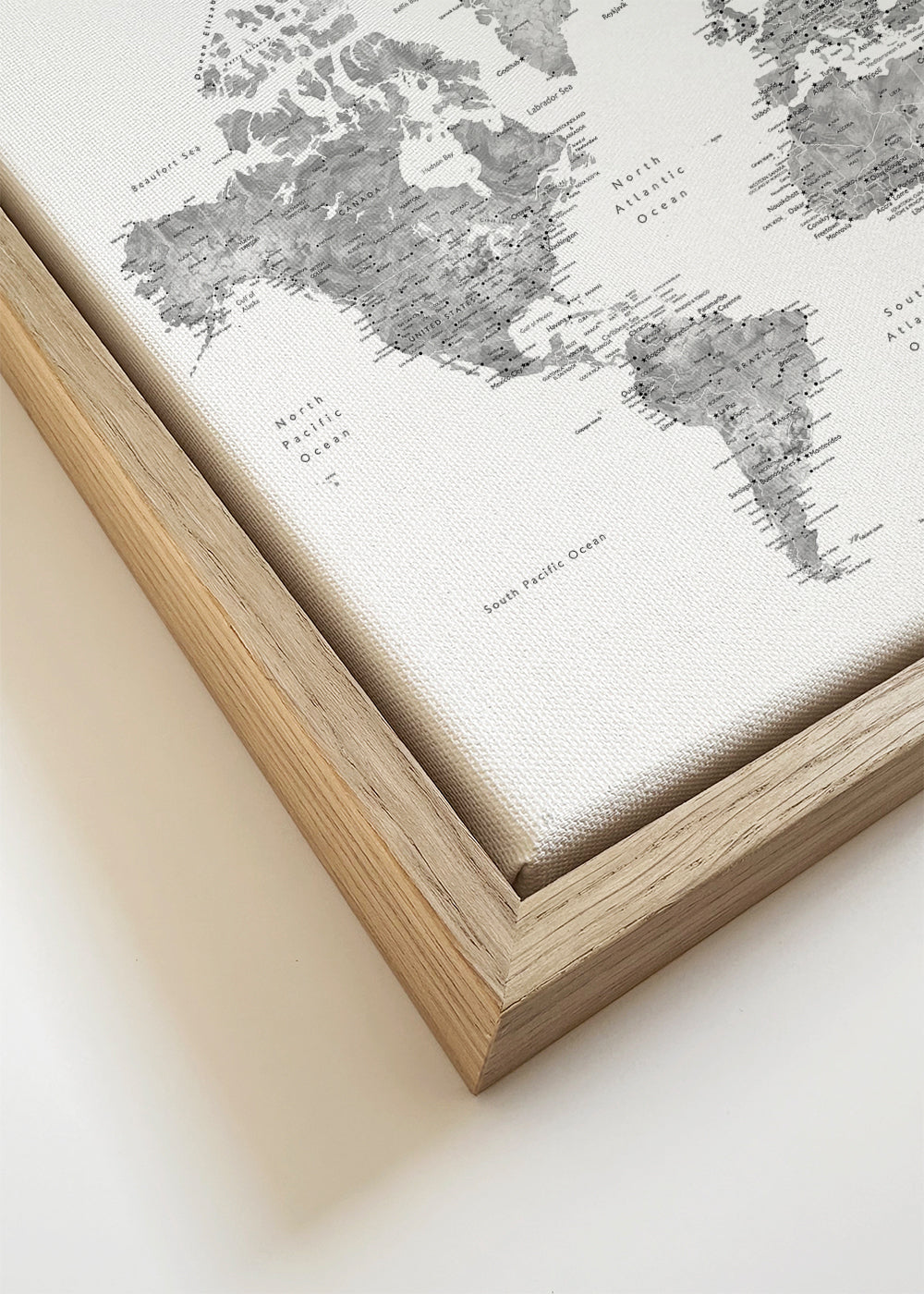 Jimmy detailed world map with cities