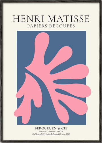 Henri Matisse PINK papiers decoupes I