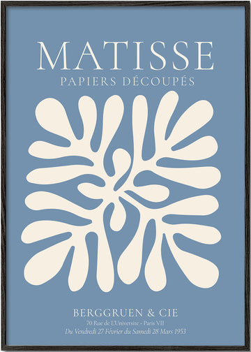 Henri Matisse BLUE papiers decoupes I