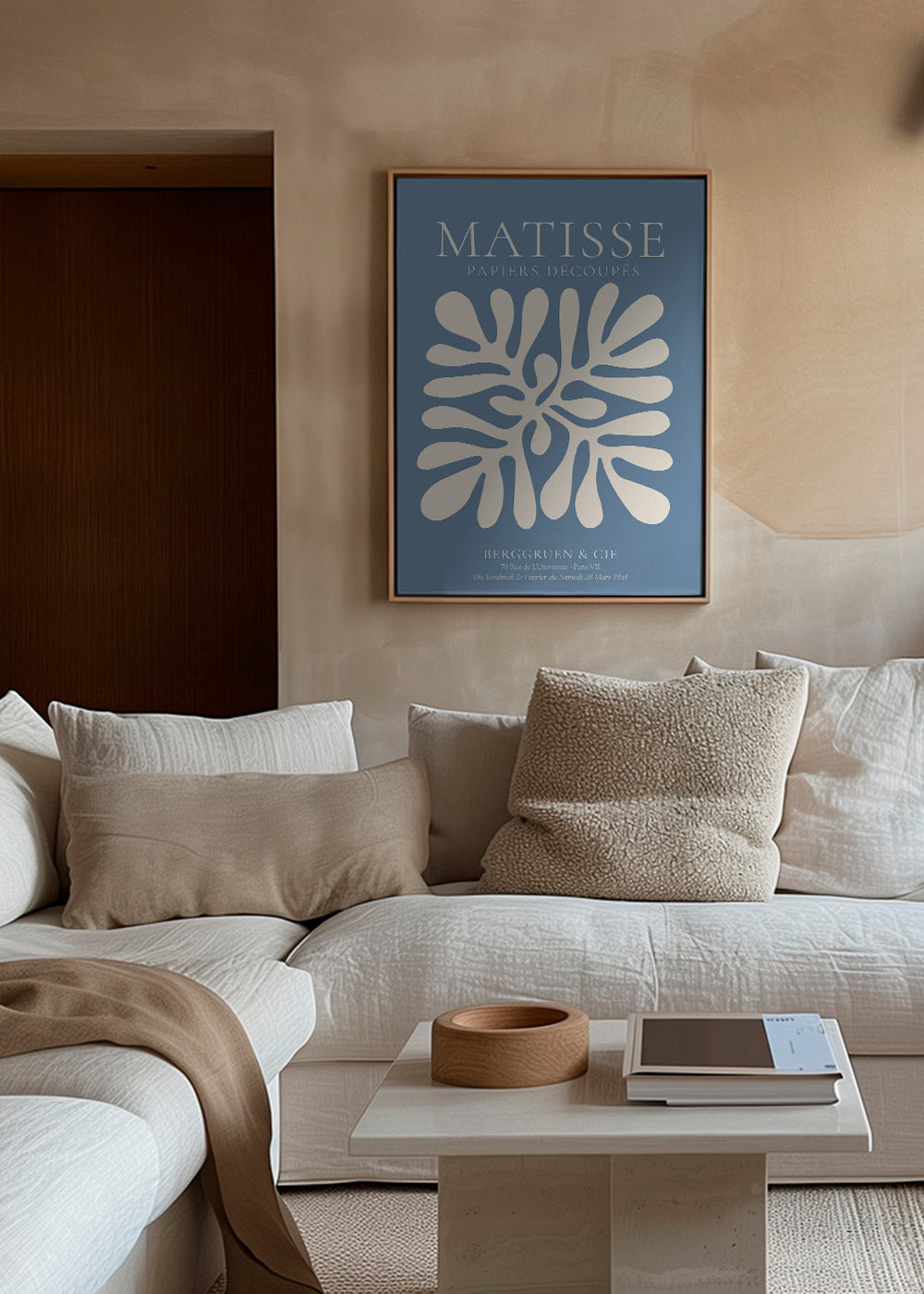 Henri Matisse BLUE papiers decoupes I