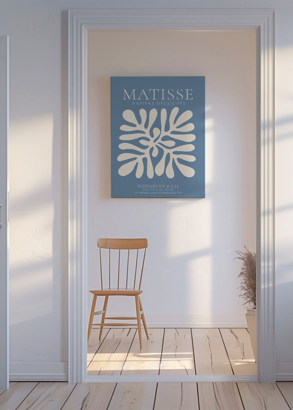 Henri Matisse BLUE papiers decoupes I