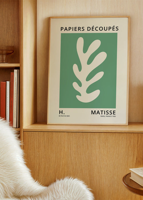 Henri Matisse GREEN papiers decoupes I