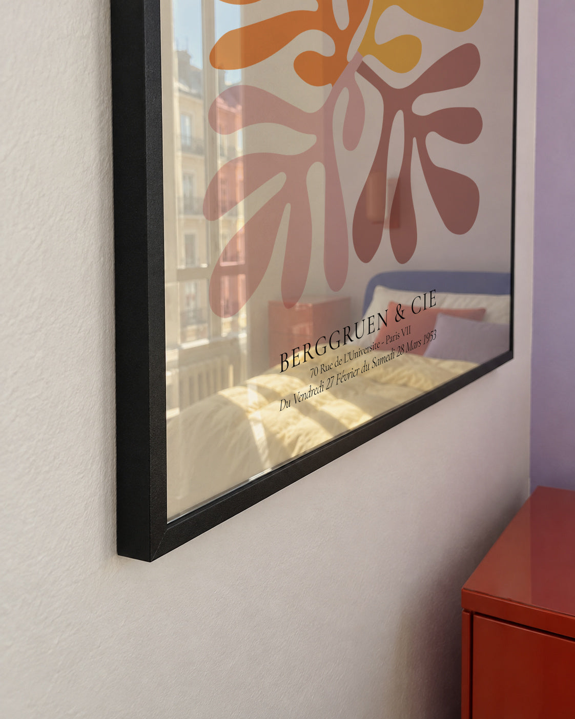 Henri Matisse papiers découpés XIII - Framed poster detail