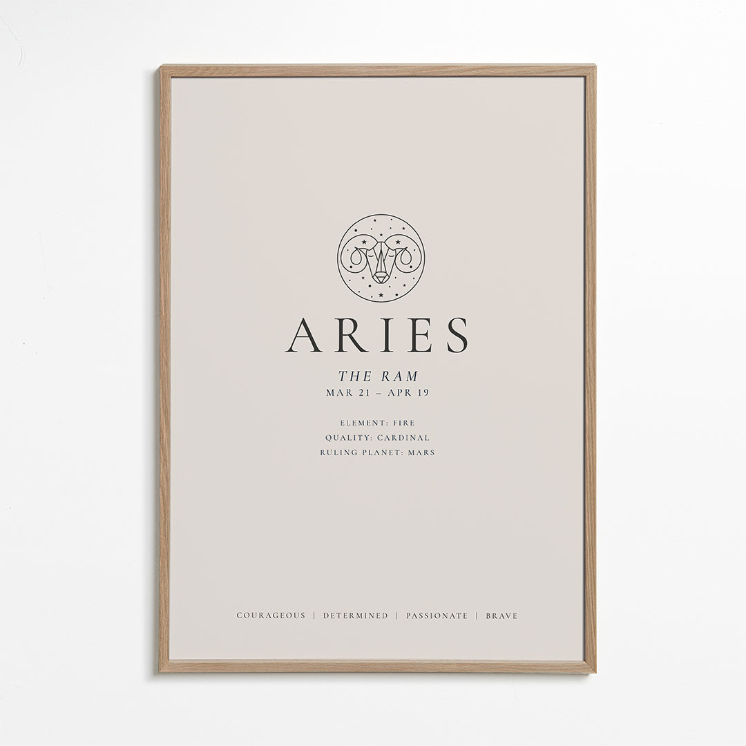 ARIES zodiac personality traits I