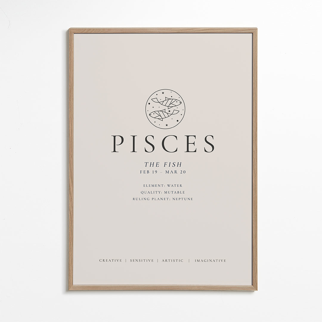 PISCES zodiac personality traits I