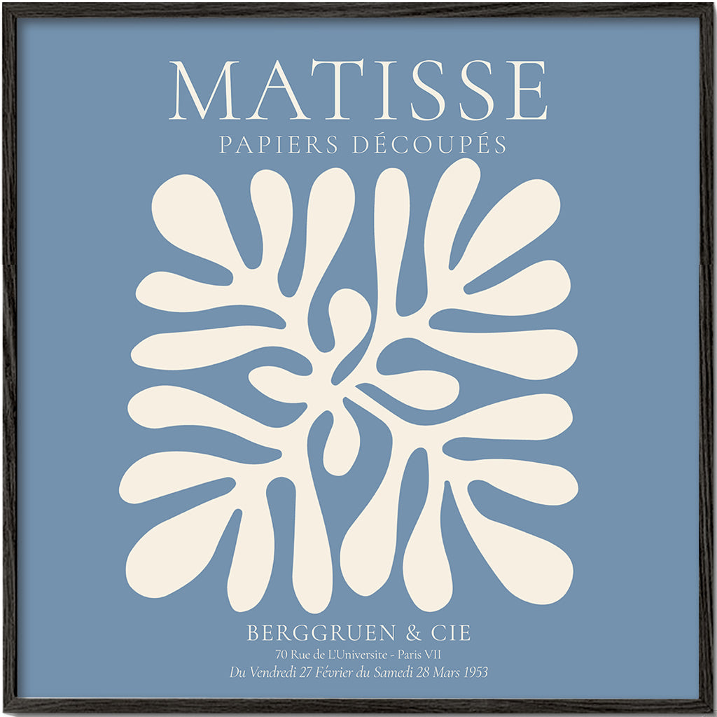 Henri Matisse BLUE papiers decoupes II