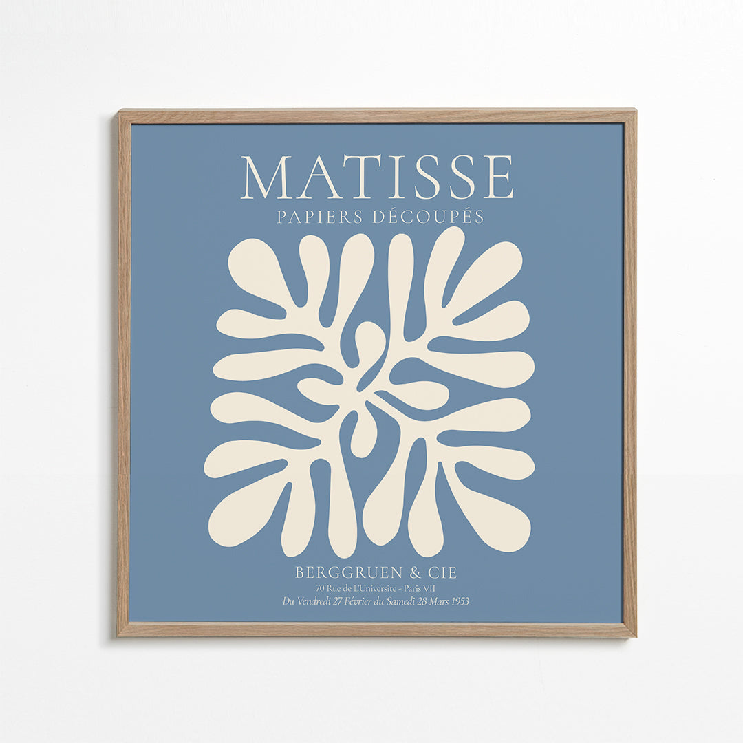 Henri Matisse BLUE papiers decoupes II