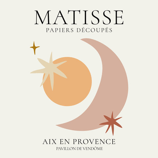 Henri Matisse papiers decoupes poster XXIV