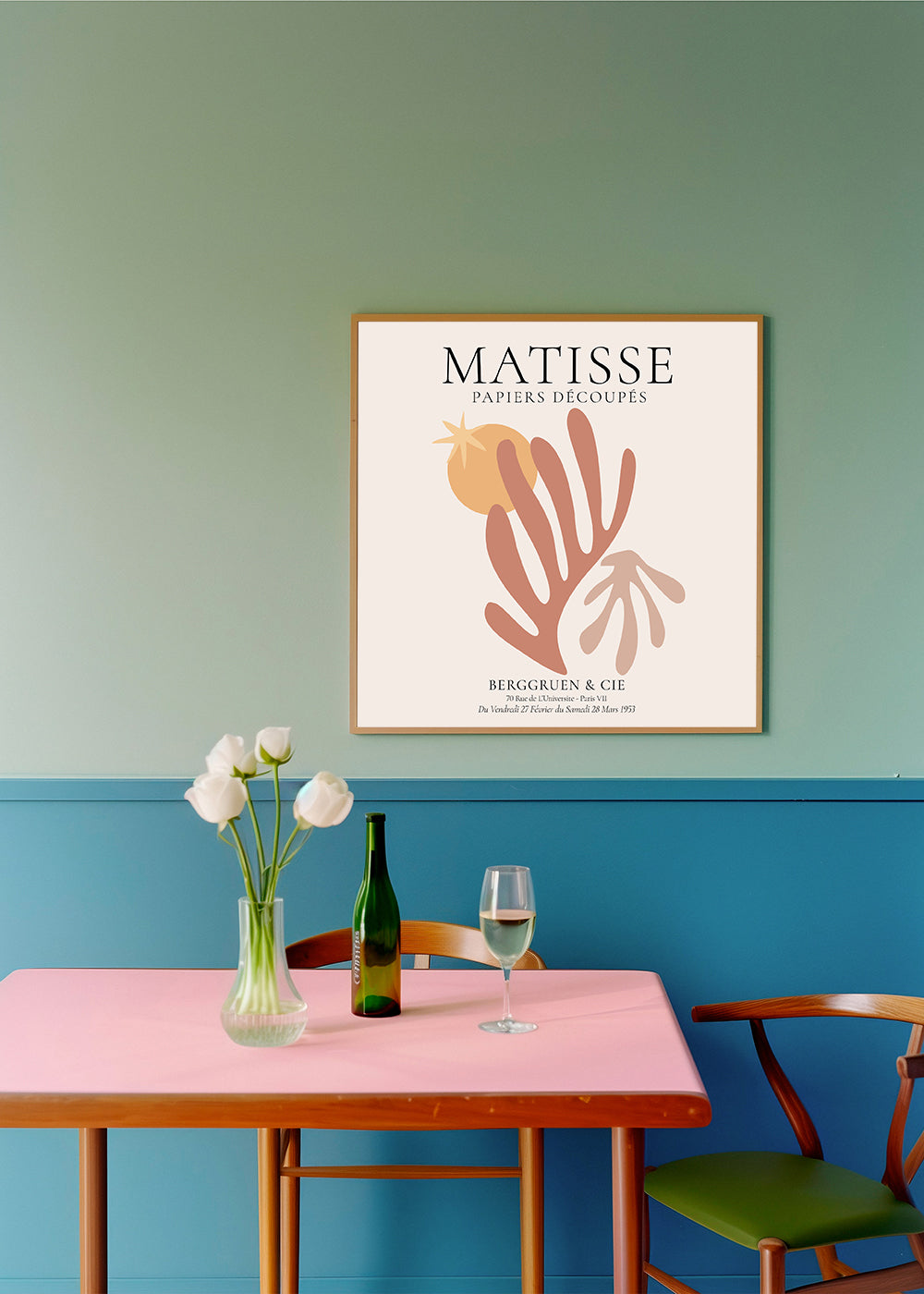 Henri Matisse papiers decoupes poster XXV