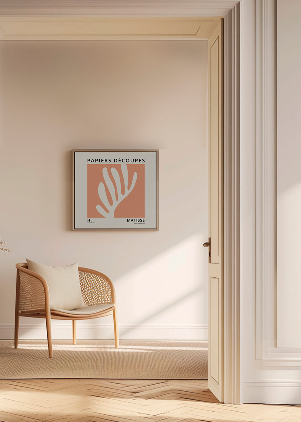 Henri Matisse ORANGE papiers decoupes II