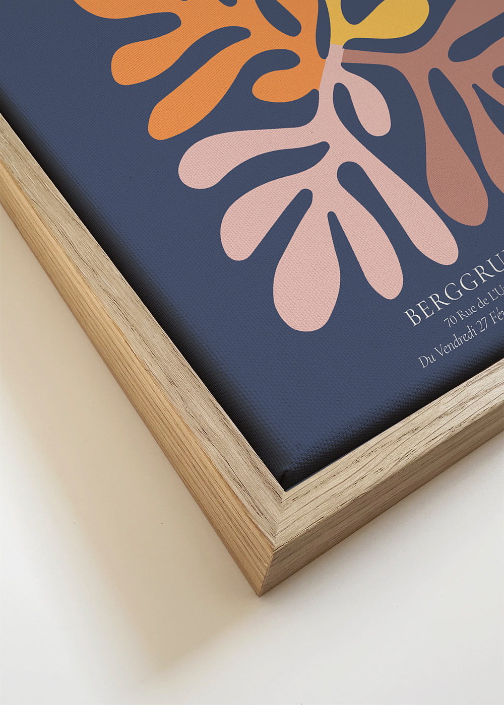 Henri Matisse NAVY papiers decoupes II