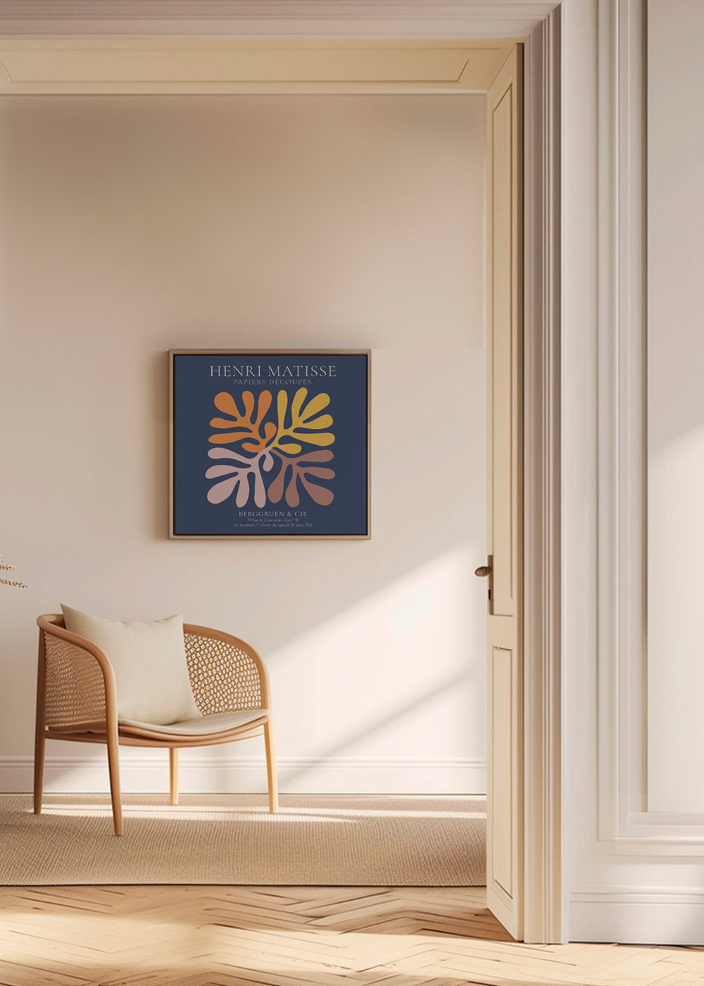 Henri Matisse NAVY papiers decoupes II