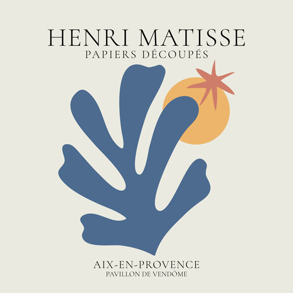 Henri Matisse aix en provence PAPIER DeCOUPe IV