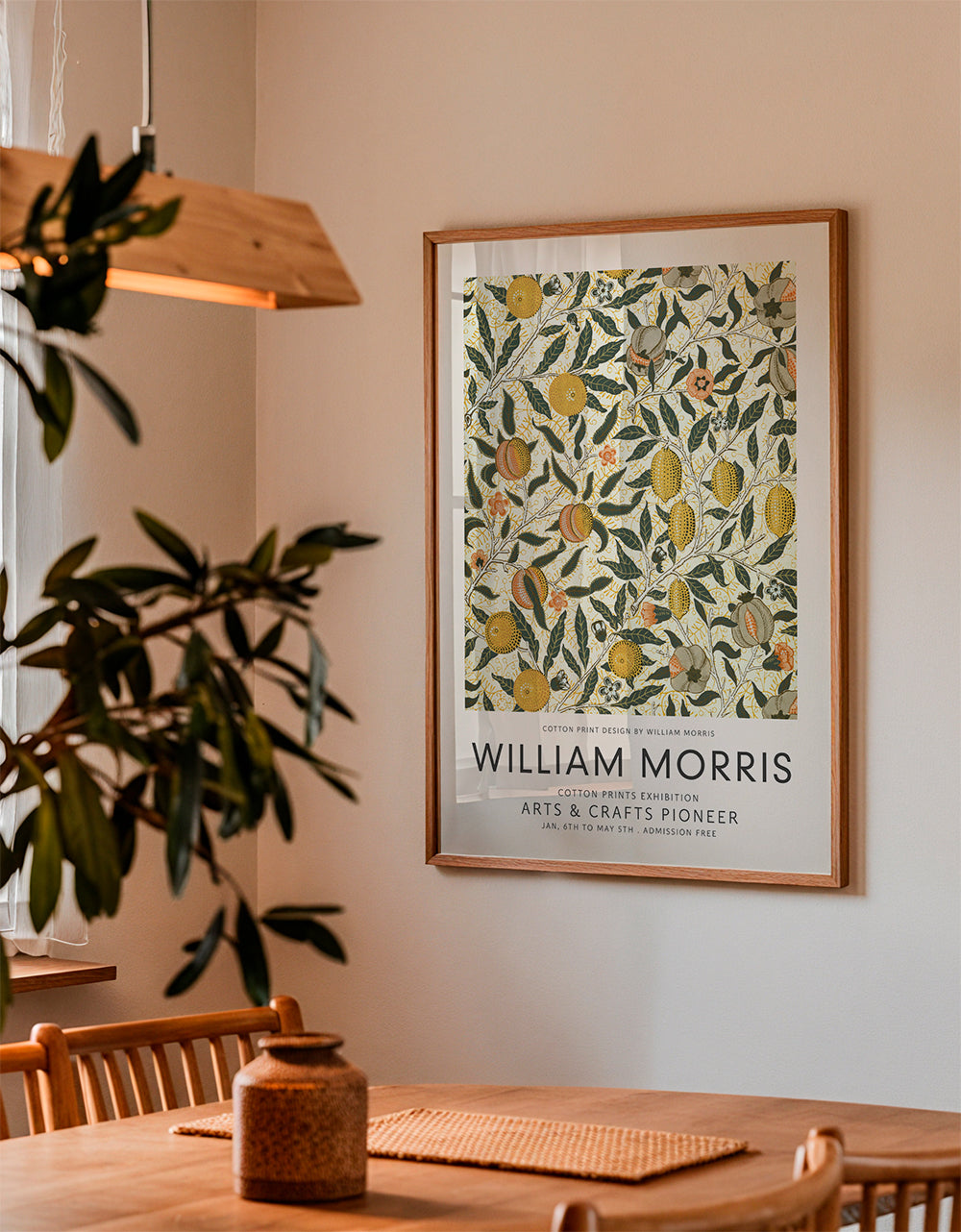 William Morris Four fruits pattern II