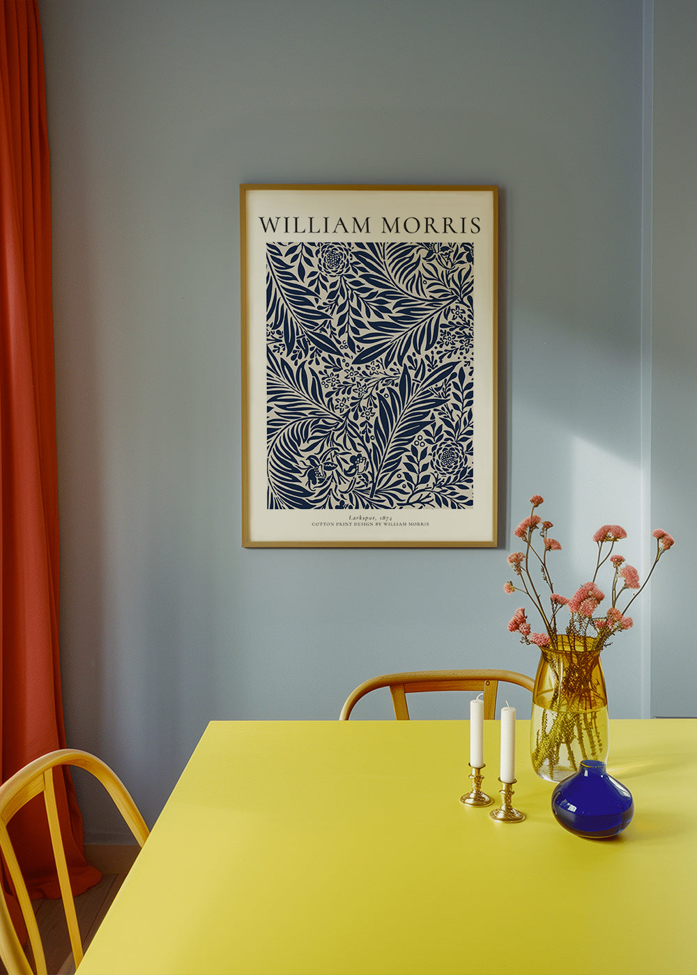 William Morri Larkspur