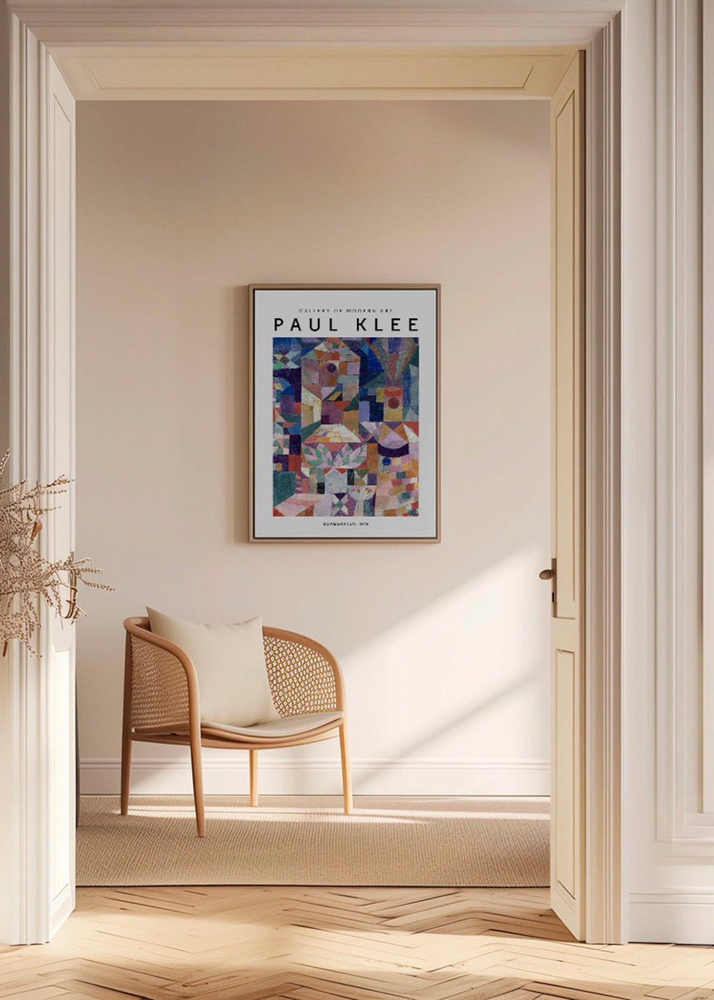 Paul Klee, BURGGARTEN, 1919